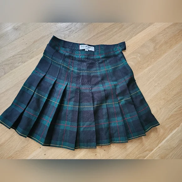 American apparel women's plaid tennis skirt cheap
